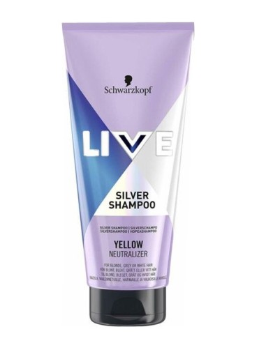 Scwarzkopf Hair ColorLive Silver Shampoo