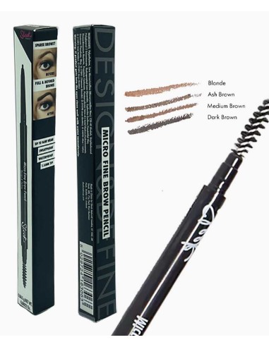Sleek Make Up Micro Fine Brow Pencil Ash Brown Sleek Make Up Micro Fine Brow Pencil Ash Brown