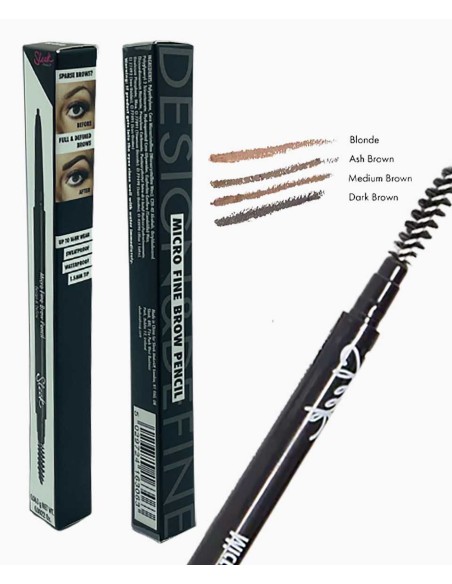 Sleek Make Up Micro Fine Brow Pencil Ash Brown Sleek Make Up Micro Fine Brow Pencil Ash Brown