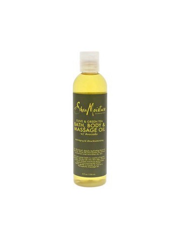 Shea Moisture Olive And Green Tea Bath Body And Massage Oil