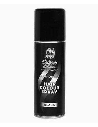 Colour Culture Temporary Hair Colour Black Spray