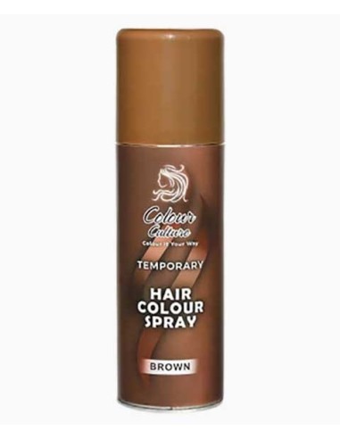 Colour Culture Temporary Hair Colour Brown Spray