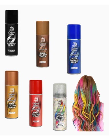 Colour Culture Temporary Hair Colour Brown Spray Colour Culture Temporary Hair Colour Brown Spray