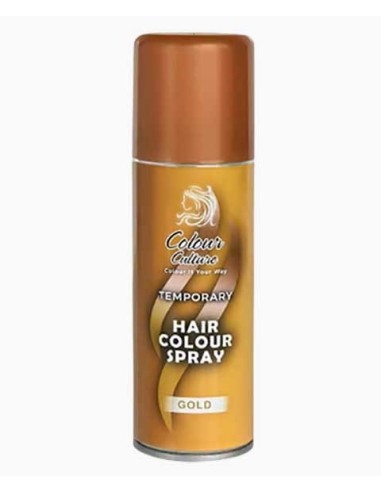 Colour Culture Temporary Hair Colour Gold Spray