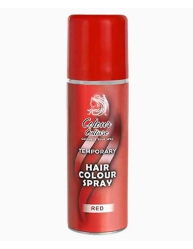 Colour Culture Temporary Hair Colour Red Spray
