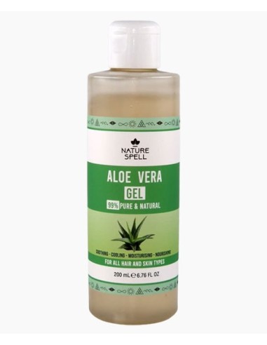 Nature Spell Pure And Natural Aloe Vera Gel Nature Spell Pure And Natural Aloe Vera Gel