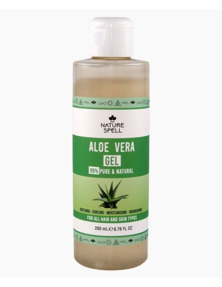 Nature Spell Pure And Natural Aloe Vera Gel Nature Spell Pure And Natural Aloe Vera Gel