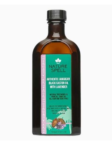 Nature Spell Authentic Jamaican Black Castor Oil With Lavender