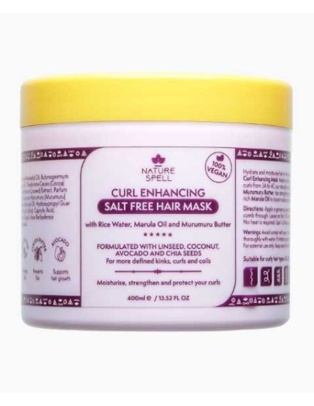 Nature Spell Curl Enhancing Salt Free Hair Mask Nature Spell Curl Enhancing Salt Free Hair Mask