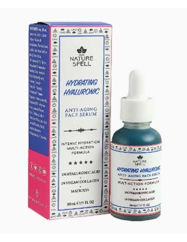 Nature Spell Hydrating Hyaluronic Anti Aging Face Serum