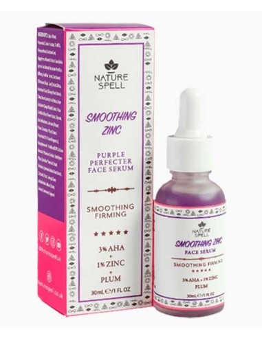 Nature Spell Smoothing Zinc Purple Perfecter Face Serum