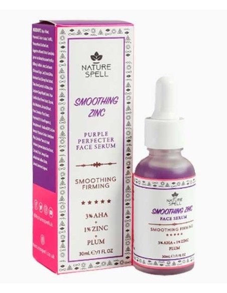 Nature Spell Smoothing Zinc Purple Perfecter Face Serum