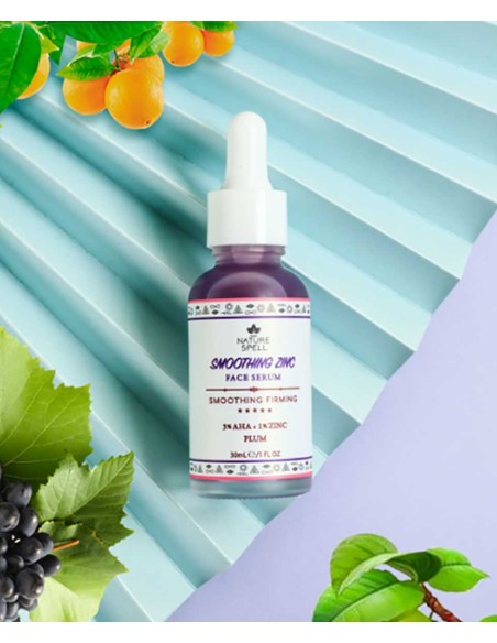 Nature Spell Smoothing Zinc Purple Perfecter Face Serum