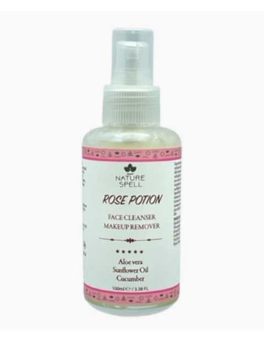Nature Spell Rose Potion Face Cleanser Makeup Remover