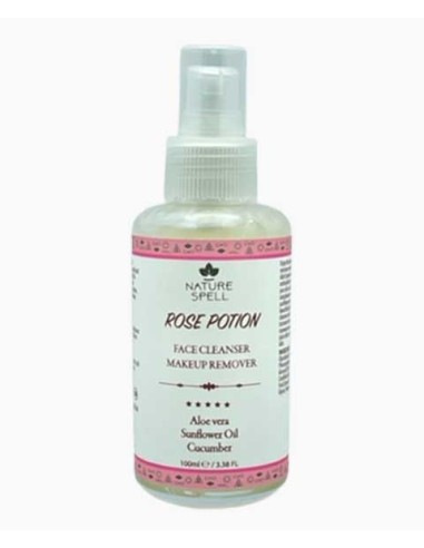Nature Spell Rose Potion Face Cleanser Makeup Remover