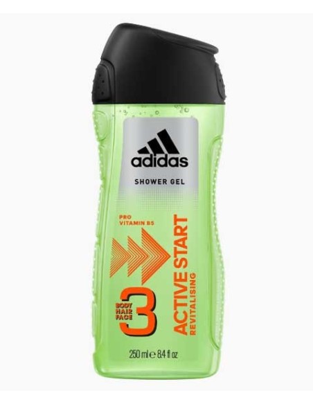 Adidas 3 Active Start Revitalising Shower Gel Adidas 3 Active Start Revitalising Shower Gel