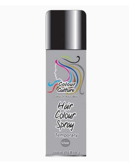 Colour Culture Temporary Hair Colour Silver Spray Colour Culture Temporary Hair Colour Silver Spray