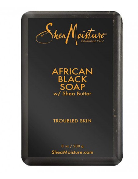 African Black Soap With Shea Butter
