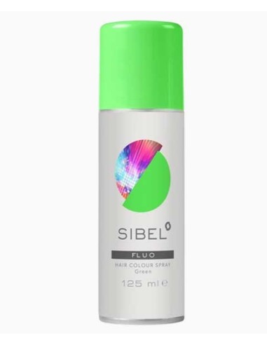 Sibel Fluo Green Hair Colour Spray