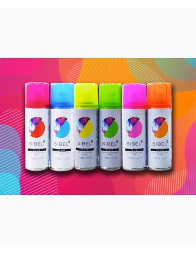 Sibel Fluo Red Hair Colour Spray Sibel Fluo Red Hair Colour Spray