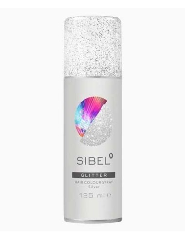 Sibel Glitter Silver Hair Spray