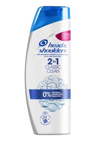 2 In 1 Classic Clean Anti Dandruff Shampoo And Conditioner