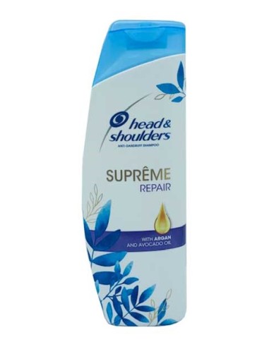 Head And Shoulders Supreme Repair Anti Dandruff Shampoo With Argan Oil