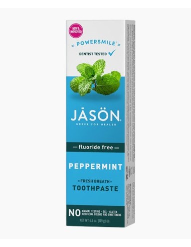 Jason Fluoride Free Peppermint Toothpaste