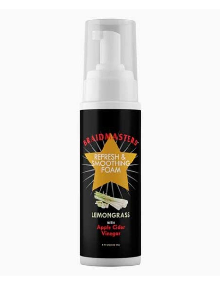 Braid Masters Lemongrass Refresh And Smoothing Foam Braid Masters Lemongrass Refresh And Smoothing Foam