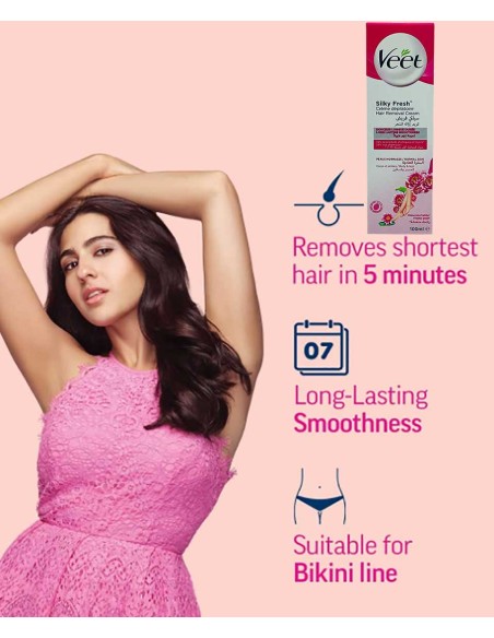 Veet Silky Fresh Hair Removal Cream For Normal Skin Veet Silky Fresh Hair Removal Cream For Normal Skin