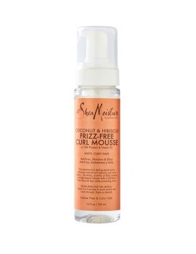 Shea Moisture Coconut And Hibiscus Frizz Free Curl Mousse