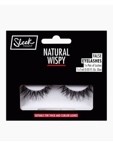 Sleek Natural Wispy False Eyelashes