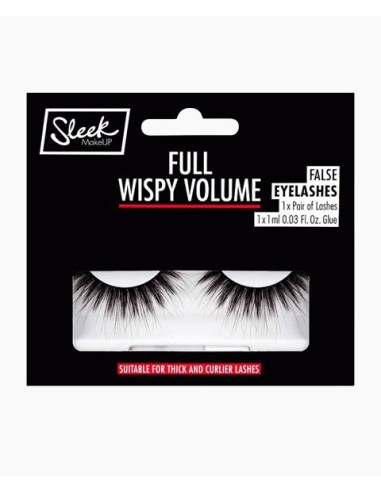 Sleek Full Wispy Volume False Eyelashes