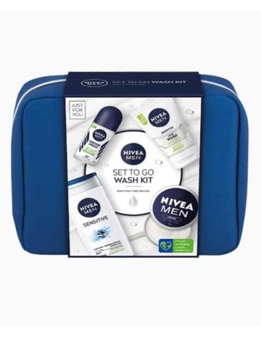 Nivea Men Set To Go Wash Gift Set