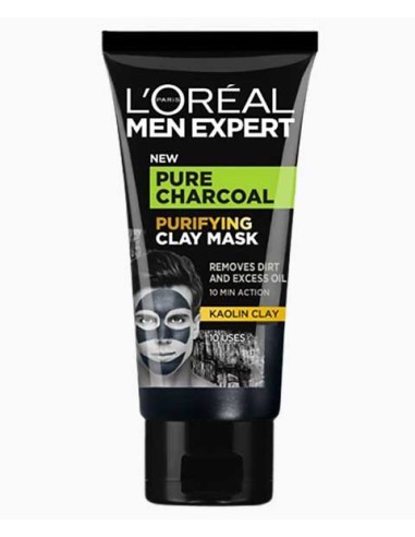 loreal Men Expert Pure Charcoal Purifying Clay Mask