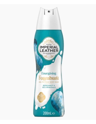Imperial Leather Bergamot And Sea Minerals Energising Foam Burst Imperial Leather Bergamot And Sea Minerals Energising Foam Burst