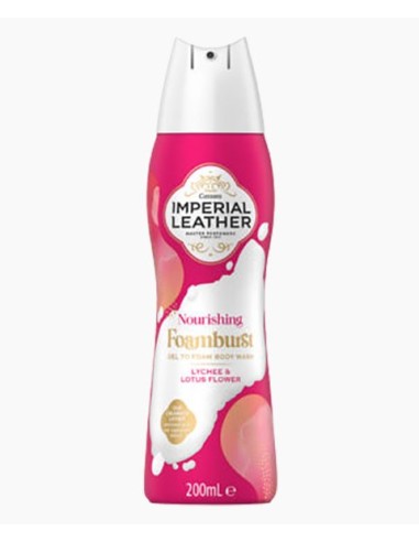 Imperial Leather Lychee And Lotus Flower Nourishing Foam Burst Imperial Leather Lychee And Lotus Flower Nourishing Foam Burst