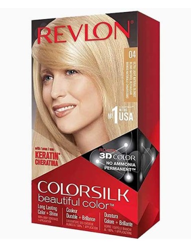 Colorsilk Beautiful Color Permanent Hair Color 04 Ultra Light Natural