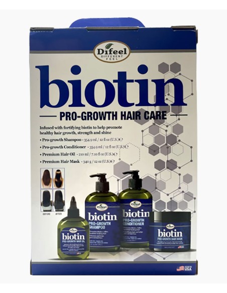 Difeel Biotin Pro Growth Hair Care Set Difeel Biotin Pro Growth Hair Care Set
