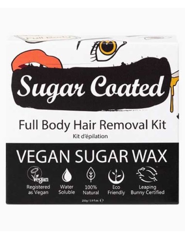 Sugar Coated Full Body Hair Removal Wax Kit