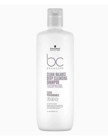 Bonacure Tocopherol Clean Balance Deep Cleansing Shampoo