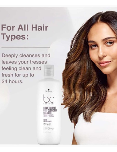 Bonacure Tocopherol Clean Balance Deep Cleansing Shampoo Bonacure Tocopherol Clean Balance Deep Cleansing Shampoo
