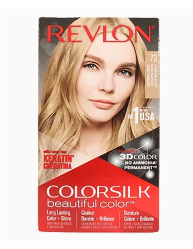 Colorsilk Beautiful Color Permanent Hair Color 73 Blonde Champagne