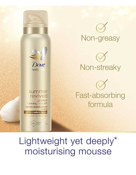 Summer Revived Gradual Tanning Mousse Light To Medium