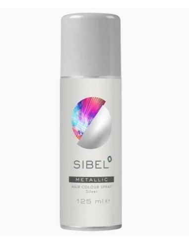 Sibel Metallic Silver Hair Colour Spray
