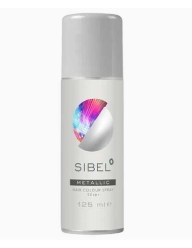 Sibel Metallic Silver Hair Colour Spray Sibel Metallic Silver Hair Colour Spray