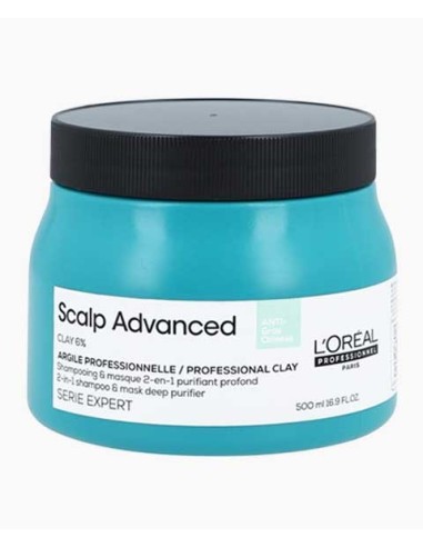 Loreal Serie Expert Scalp Advanced Anti Oiliness 2 In 1 Deep Purifier Clay Mask