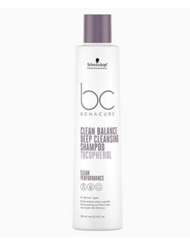 Bonacure Clean Balance Deep Cleansing Shampoo