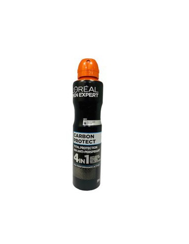 Men Expert Carbon Protection 4In1 Anti Perspirant Spray Men Expert Carbon Protection 4In1 Anti Perspirant Spray