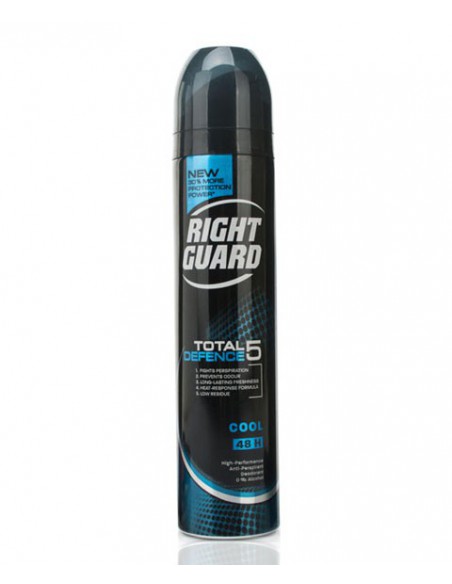Right Guard Total Defence 5 Cool Anti Perspirant Deodorant Right Guard Total Defence 5 Cool Anti Perspirant Deodorant